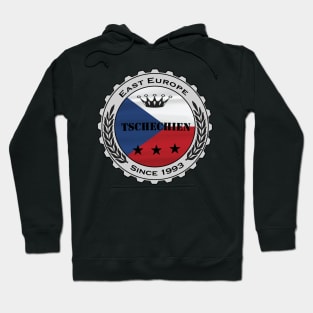 Tschechien Flagge Nation Bierdeckel Hoodie